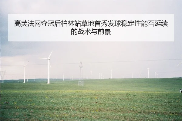 高芙法网夺冠后柏林站草地首秀发球稳定性能否延续的战术与前景